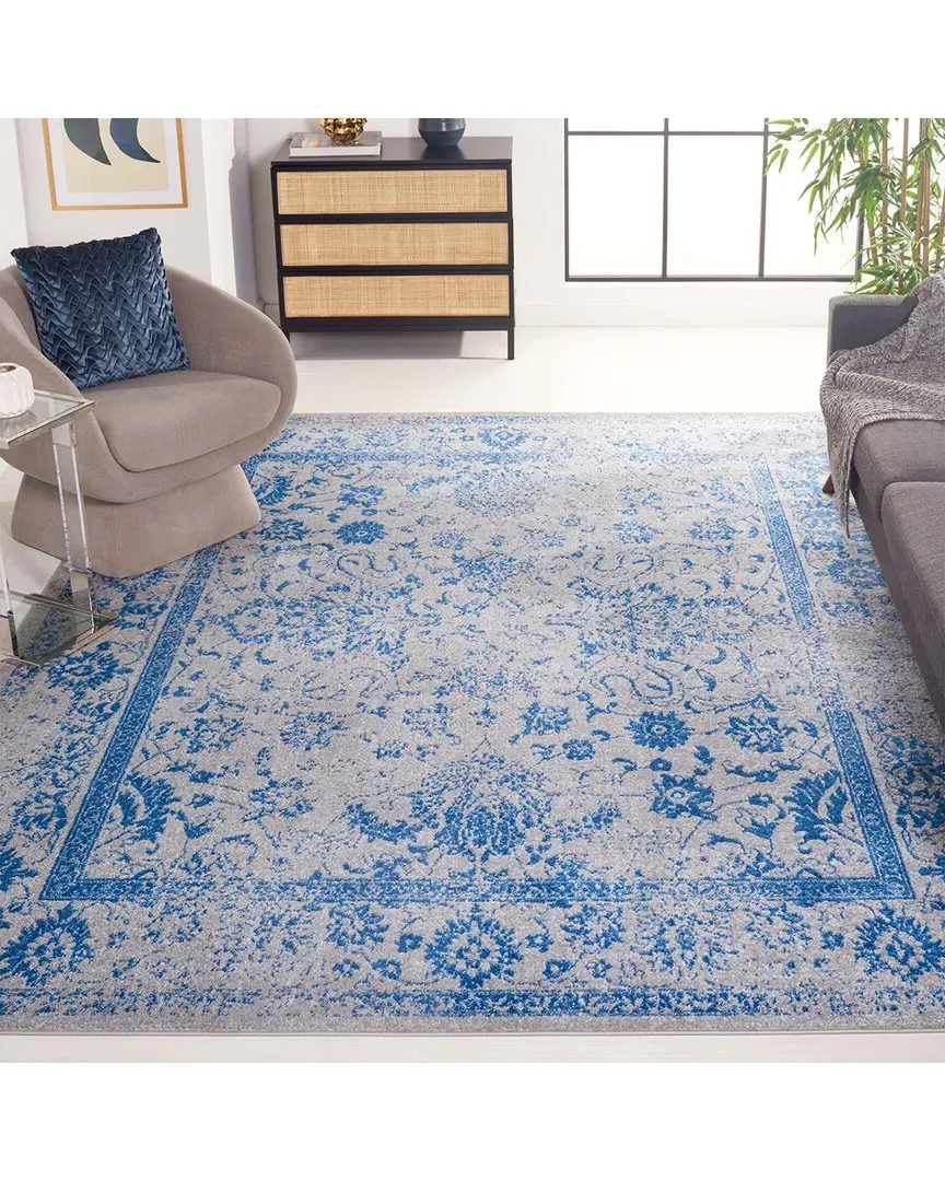 Adirondack Duskline Power Loomed Rug - Grey, Polypropylene