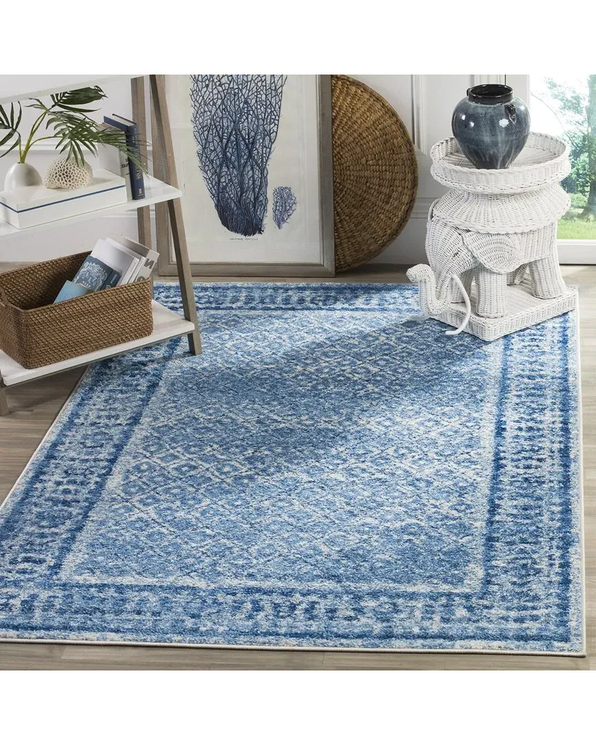 Adirondack Shorelin Power Loomed Rug - Silver, Polypropylene