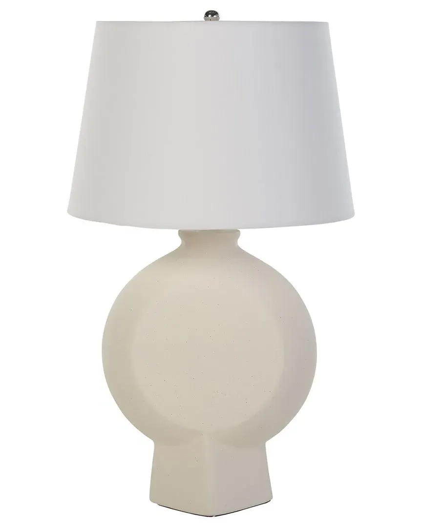 Alena 26.6in Table Lamp - Off-White, Ceramic image