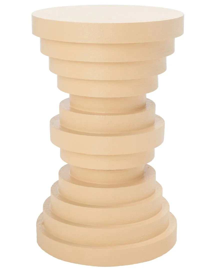 Ali Accent Table - Creme, Wood