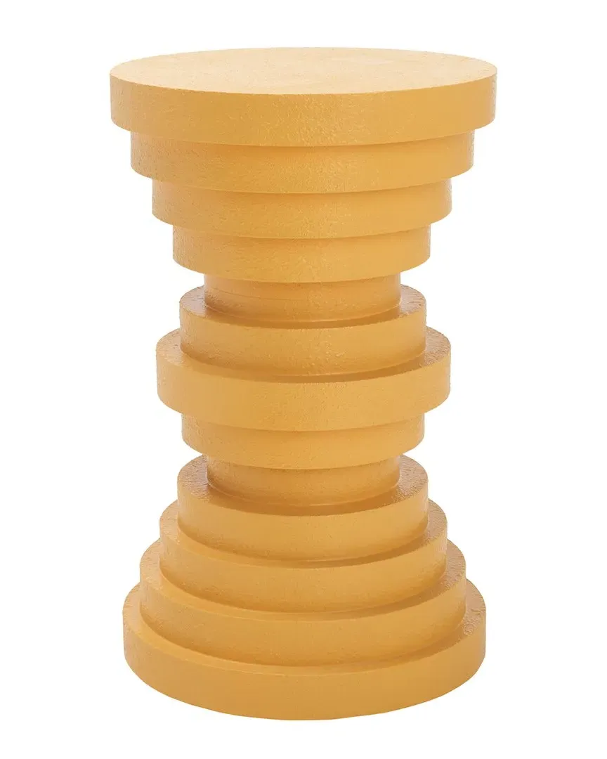 Ali Accent Table - Yellow, Wood