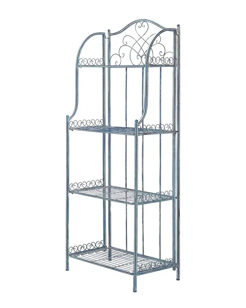 Amaris 4-Tier Shelf - Blue, Metal image