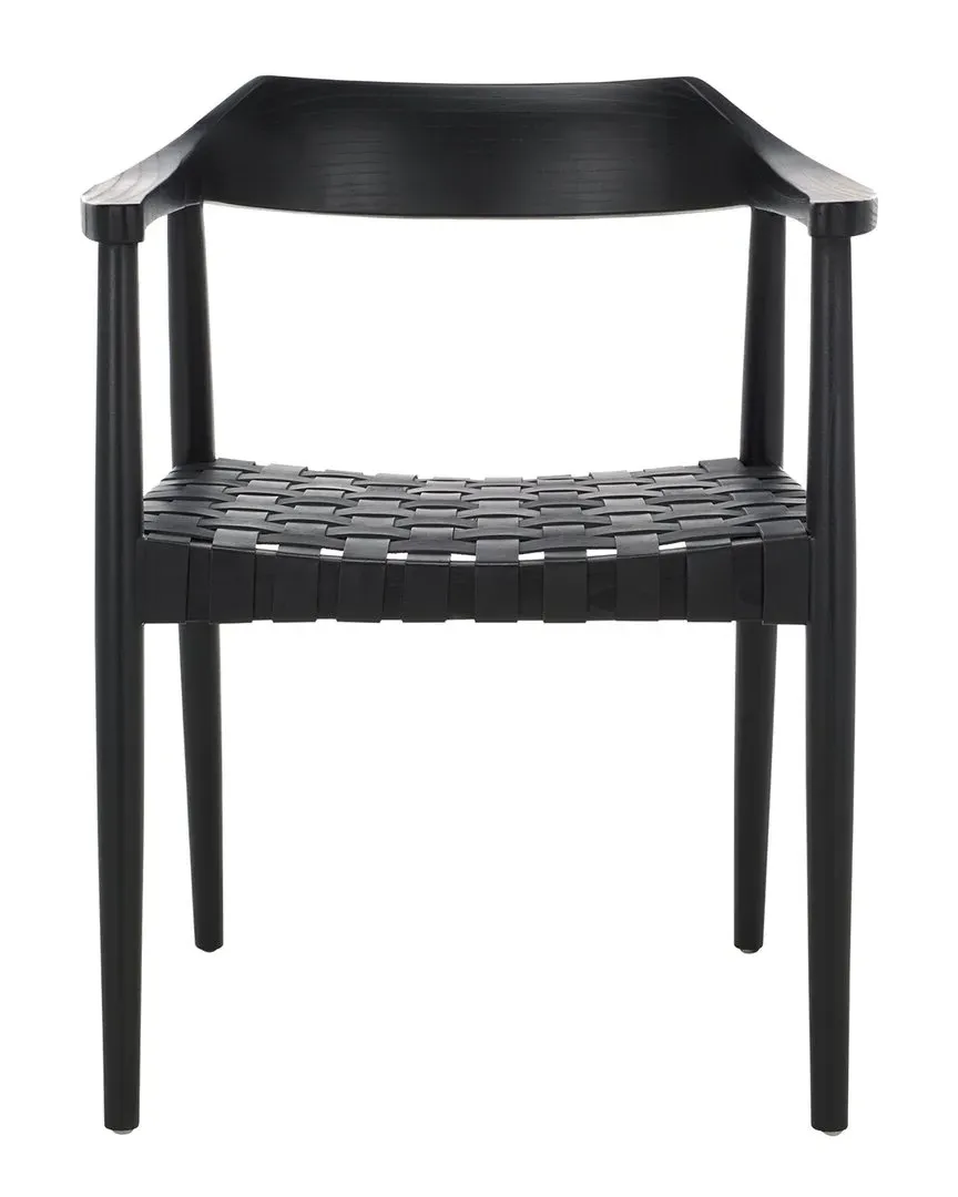 Amycus Accent Chair - Black, Wood