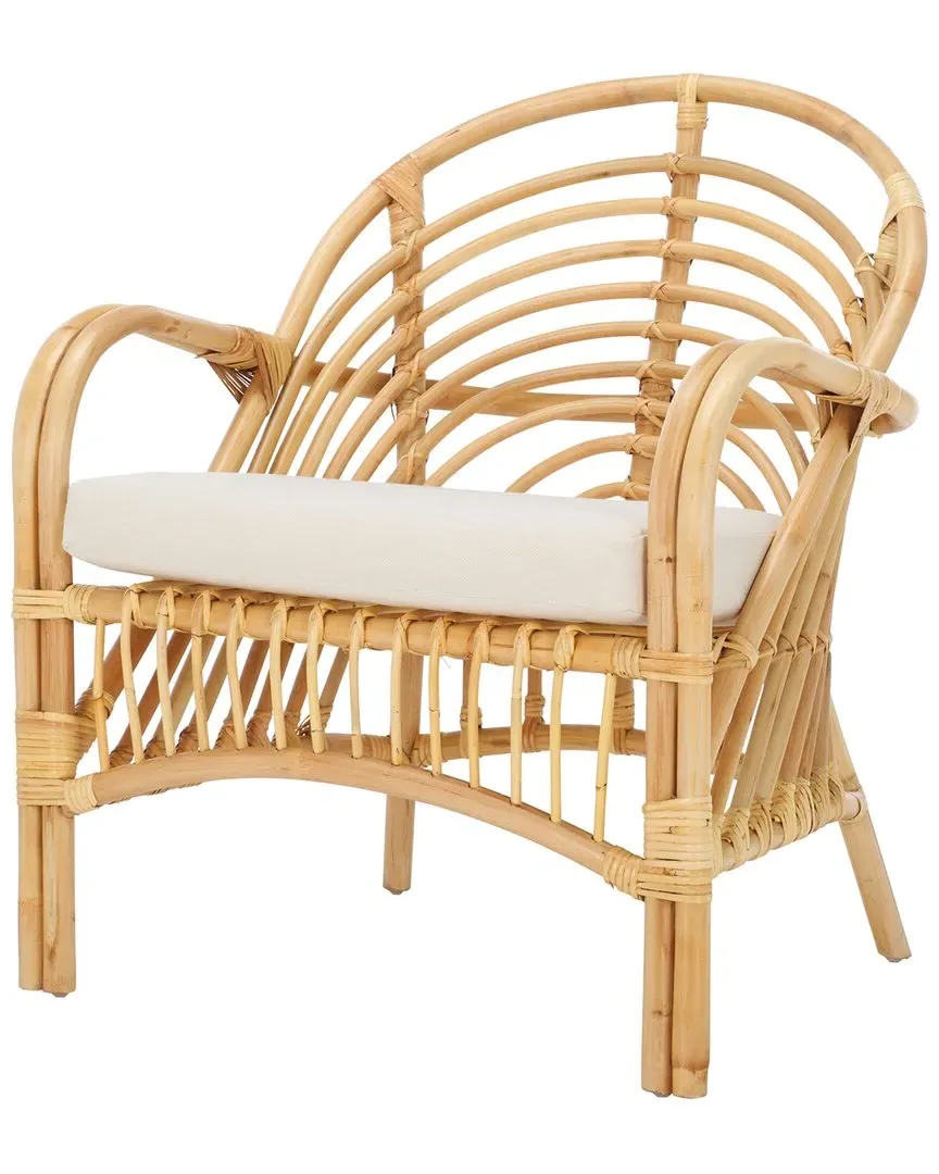Aragorn Accent Chair with Cushion - Natural, Rattan image
