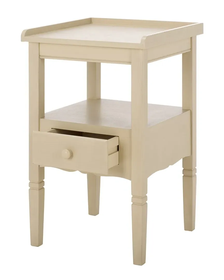 Araminta 1-Drawer Accent Table - Sand