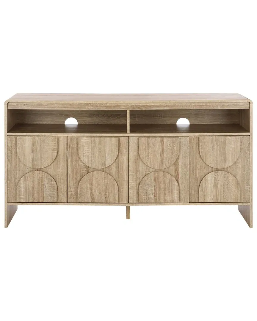 Arsenio 4-Door Sideboard with Storage - Light Cream