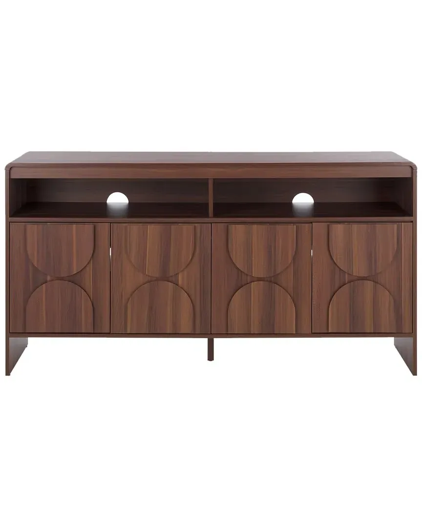 Arsenio 4-Door Sideboard with Storage - Walnut