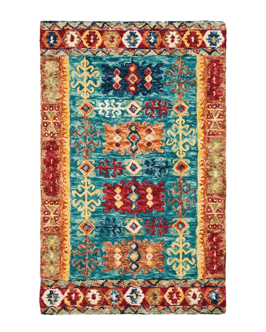 Aspen Hand-Tufted Rug - Blue, Wool