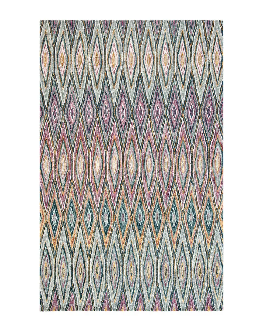 Aspen Hand-Tufted Rug - Blue, Wool