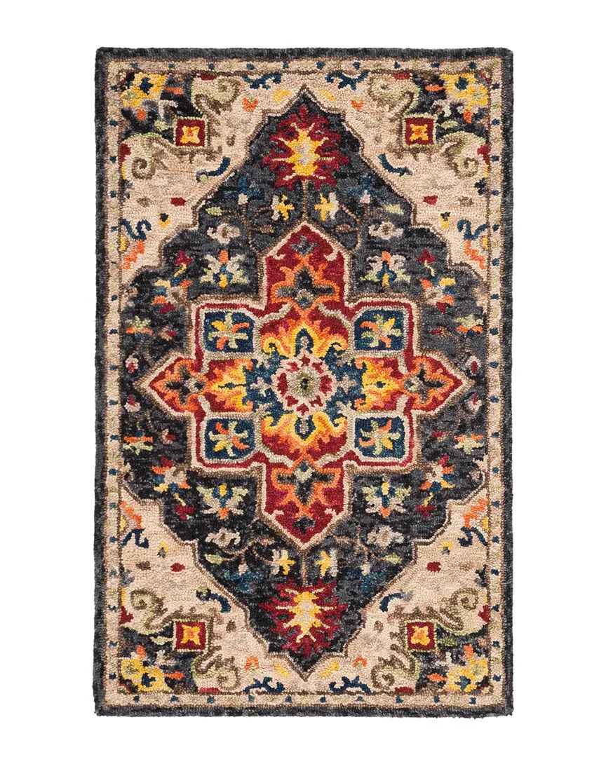 Aspen Hand-Tufted Rug - Charcoal, Wool