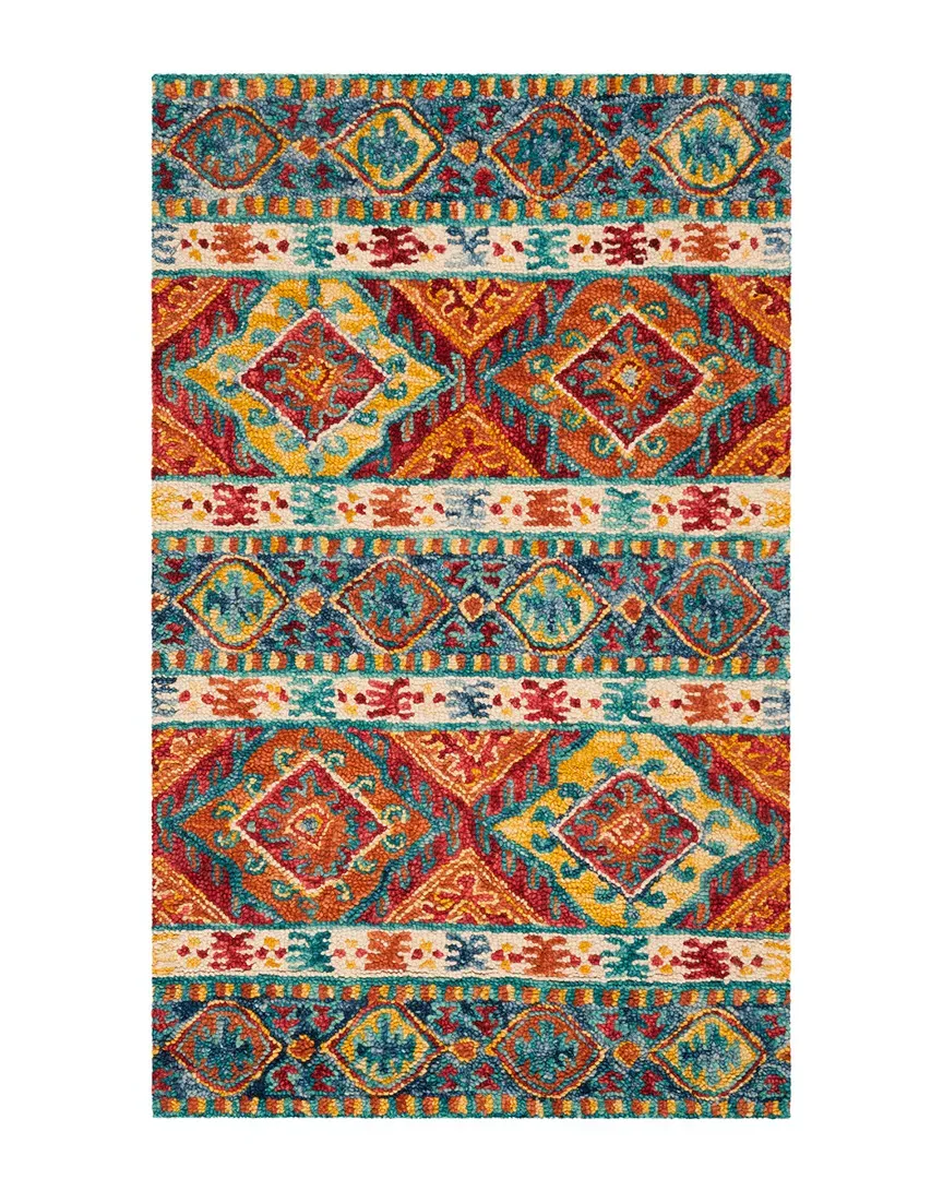 Aspen Hand-Tufted Rug - Navy, Wool