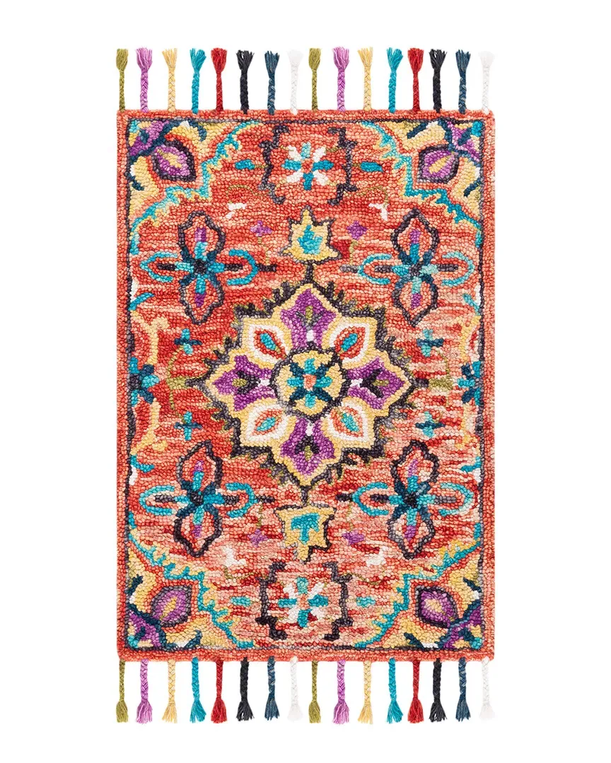 Aspen Hand-Tufted Rug - Red, Wool