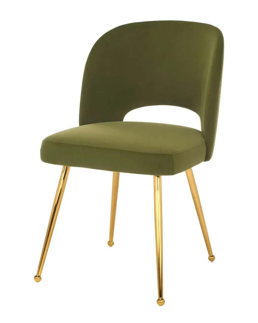 Aspyn Dining Chair - Olive, Velvet image