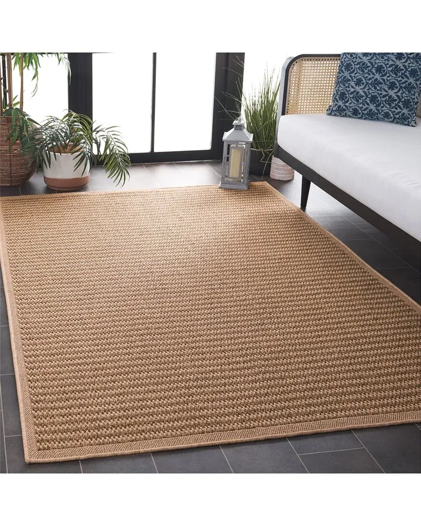 Atrium Sisal Umber Indoor/Outdoor Rug - Beige
