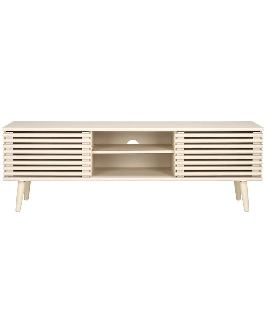 Averi 2-Door Media Stand - White Wash