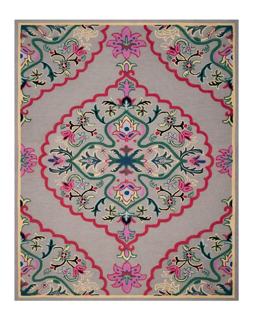 Bellagio Hand-Tufted Rug - Dark Grey, Wool