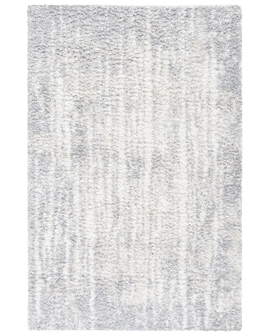 Berber Shag Area Rug - Grey, Polypropylene