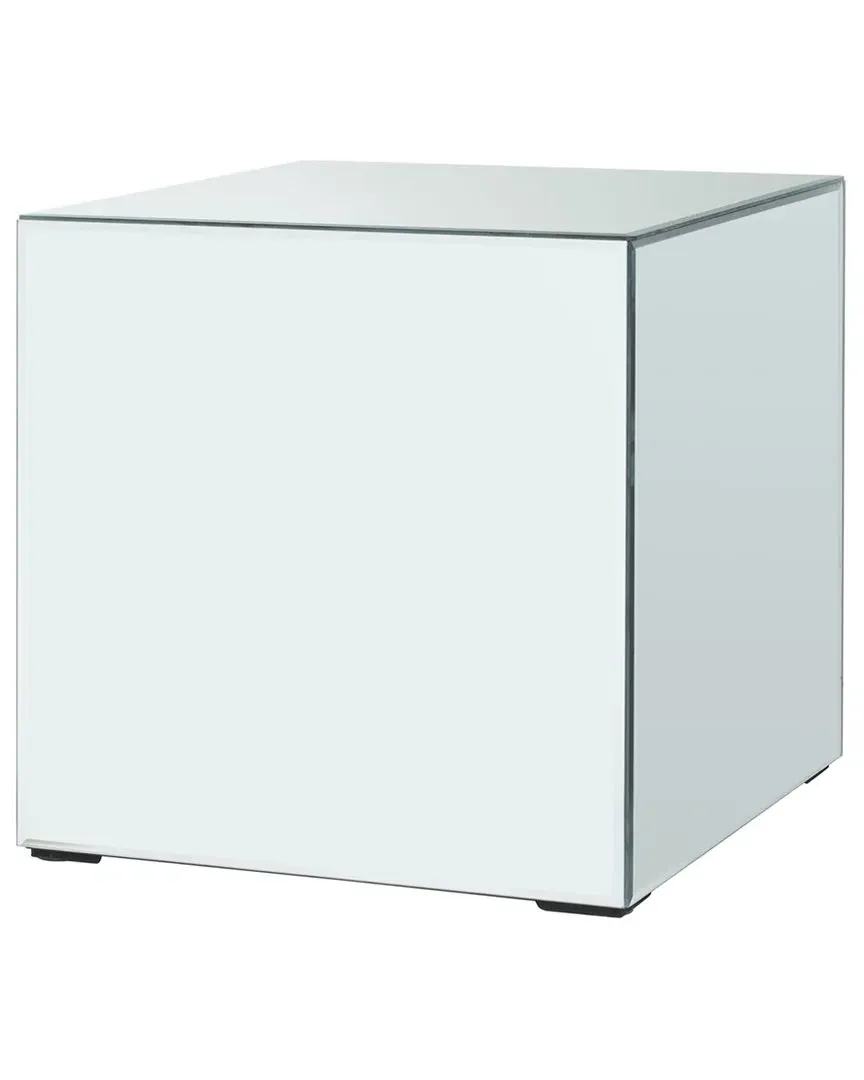 Betony Mirrored Accent Table - Silver image