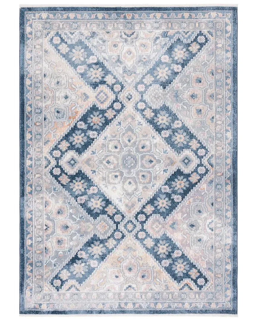 Blair Washable Area Rug - Grey, Polyester