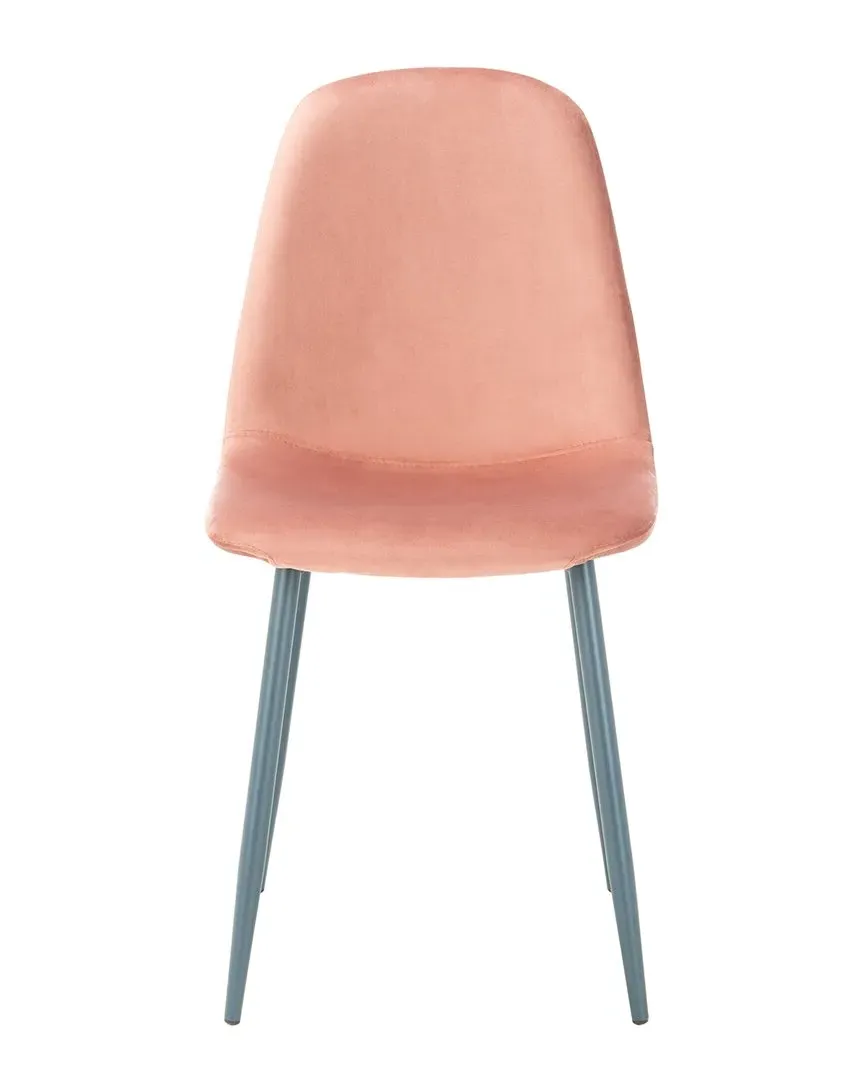 Blaire Set of 2 Dining Chairs - Pink, Polyester