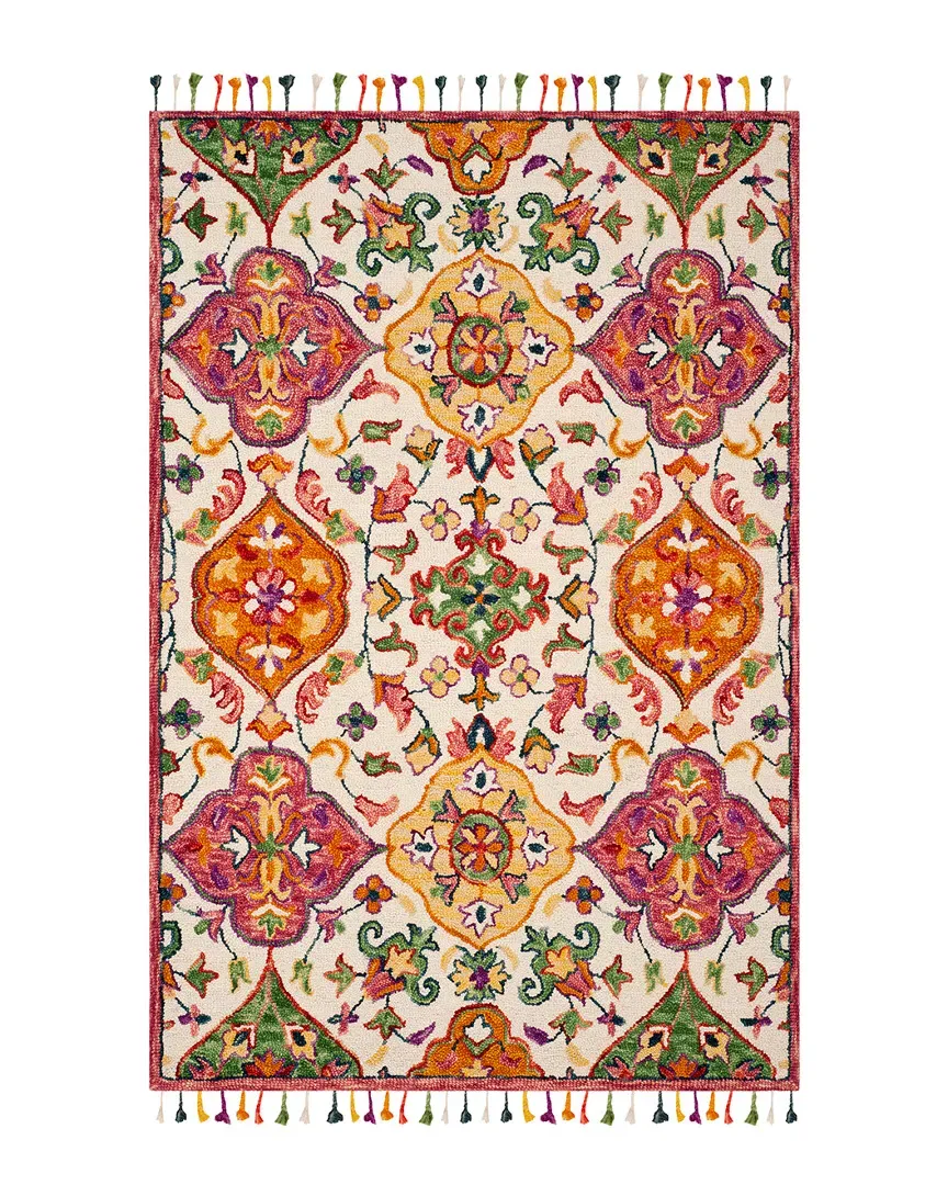 Blossom Hand-Tufted Rug - Ivory, Wool