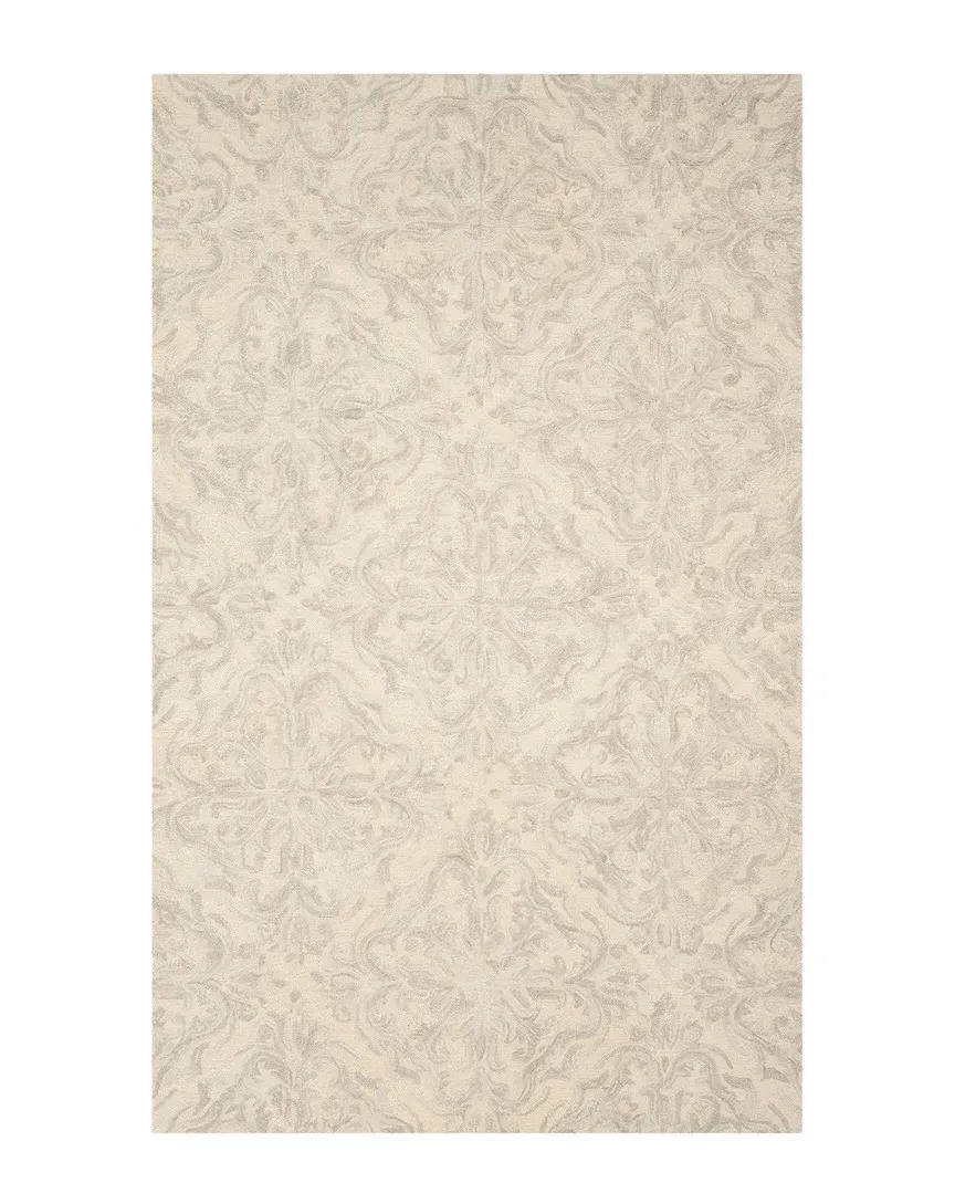 Blossom Hand-Tufted Rug - Ivory, Wool