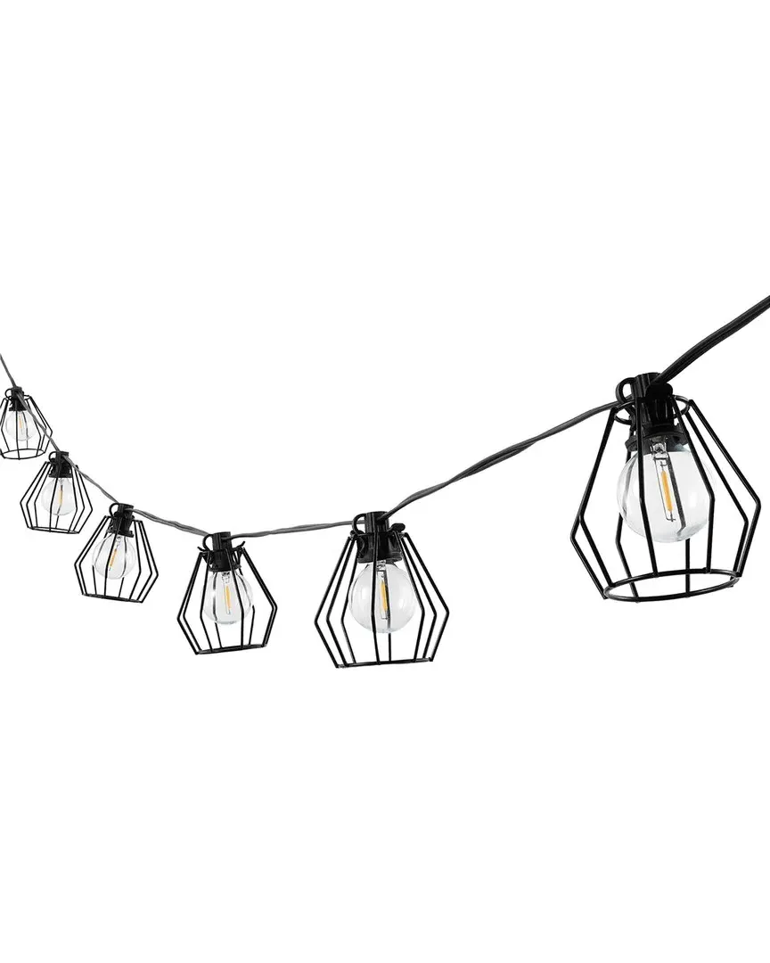 Bowne LED Outdoor String Lights - Black