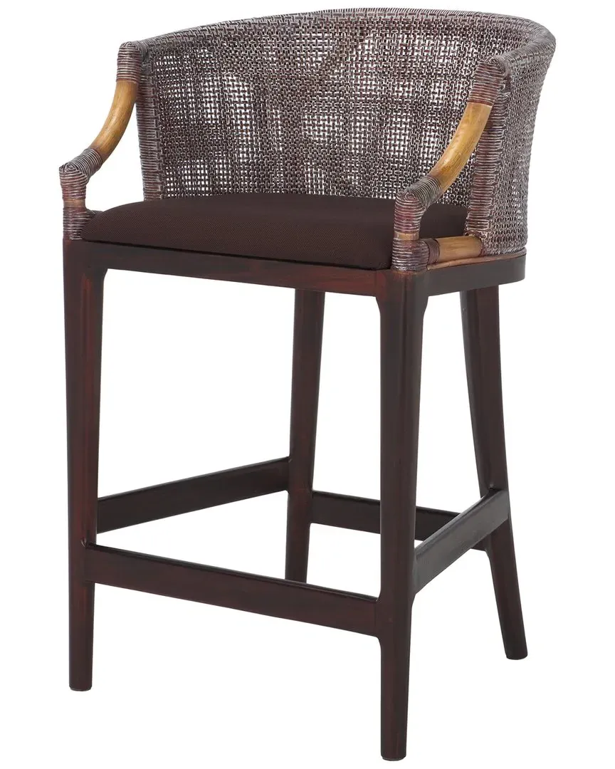 Brando Counter Stool - Brown, Rattan image