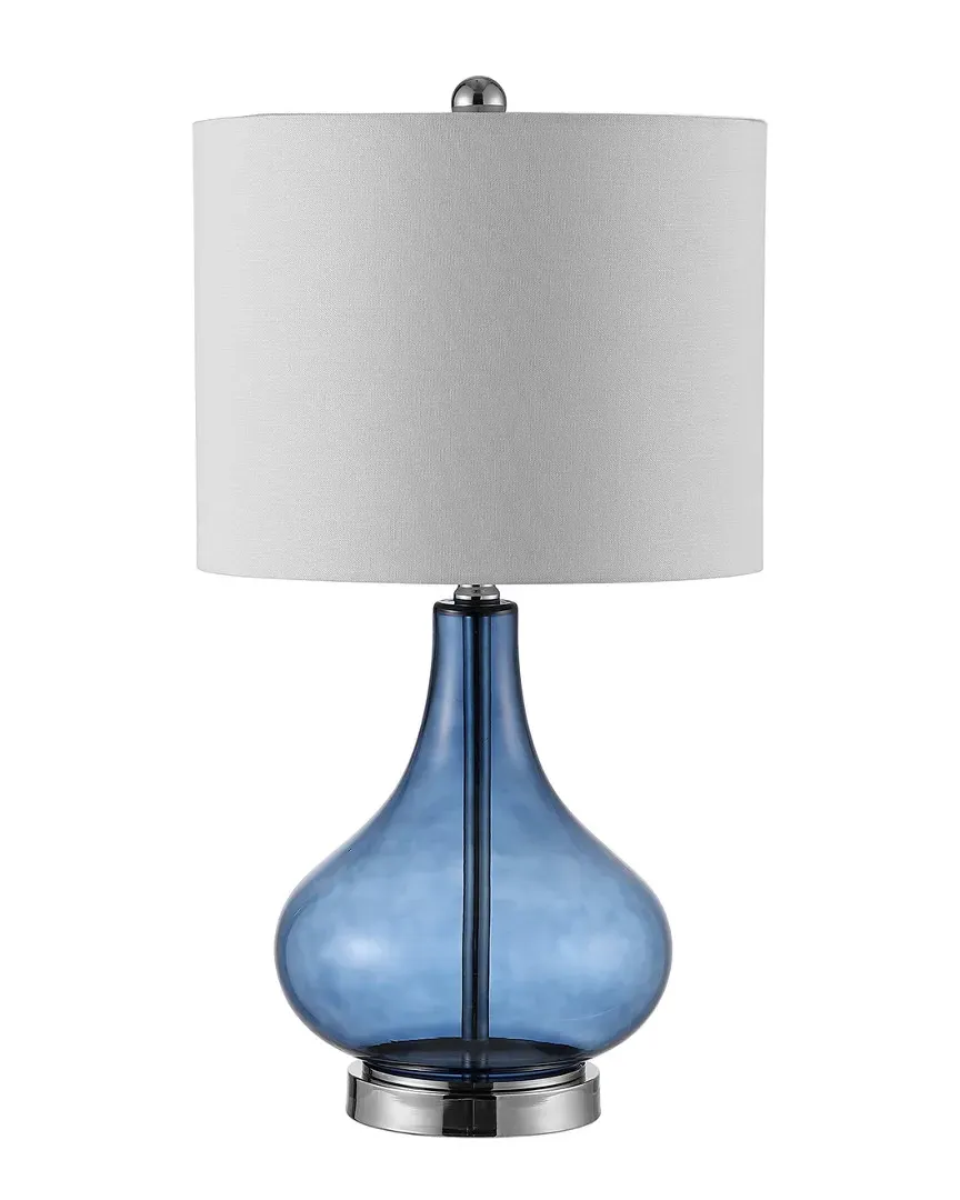 Brooks Glass Table Lamp - Blue image