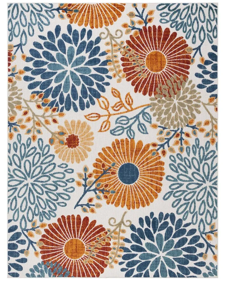 Cabana Indoor/Outdoor Rug - White, Polypropylene