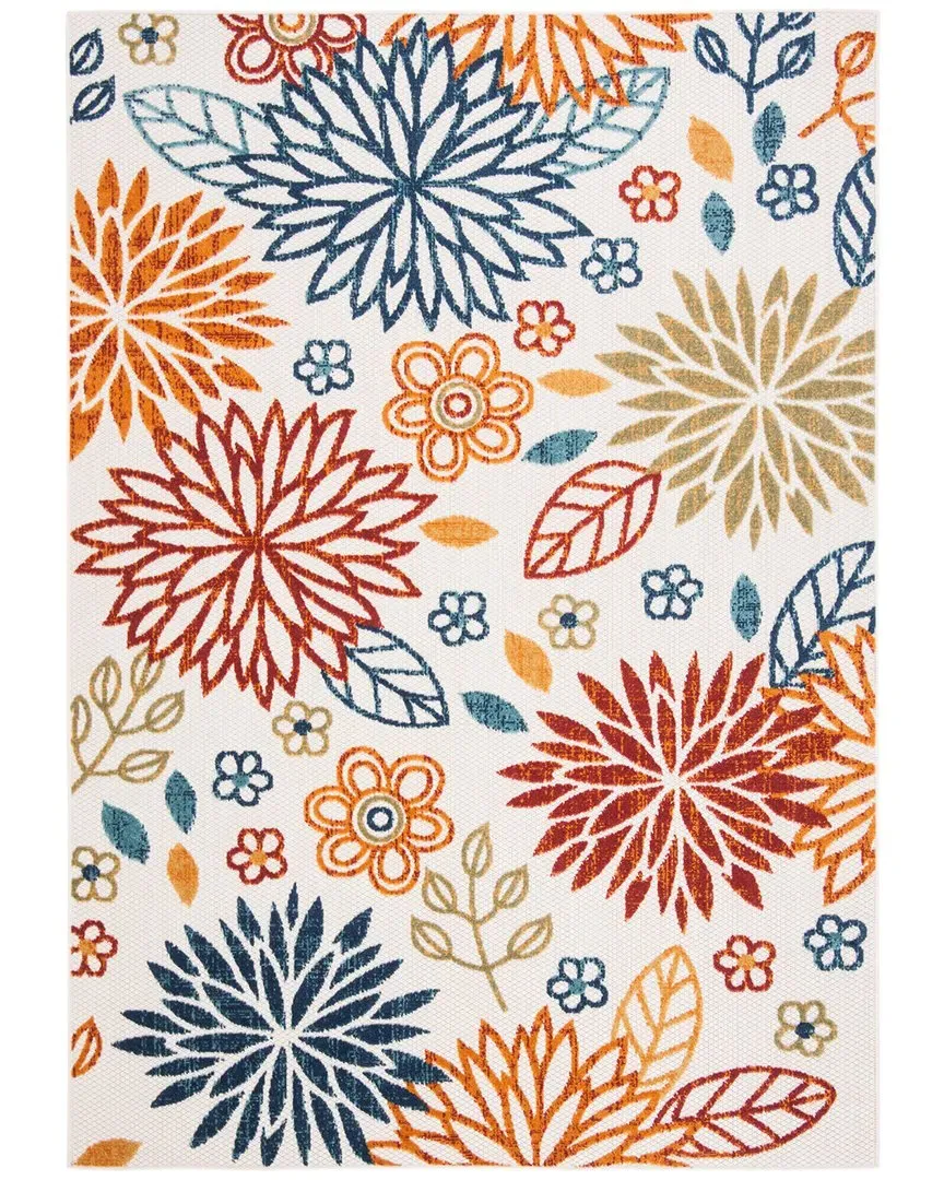 Cabana Indoor/Outdoor Rug - White, Polypropylene