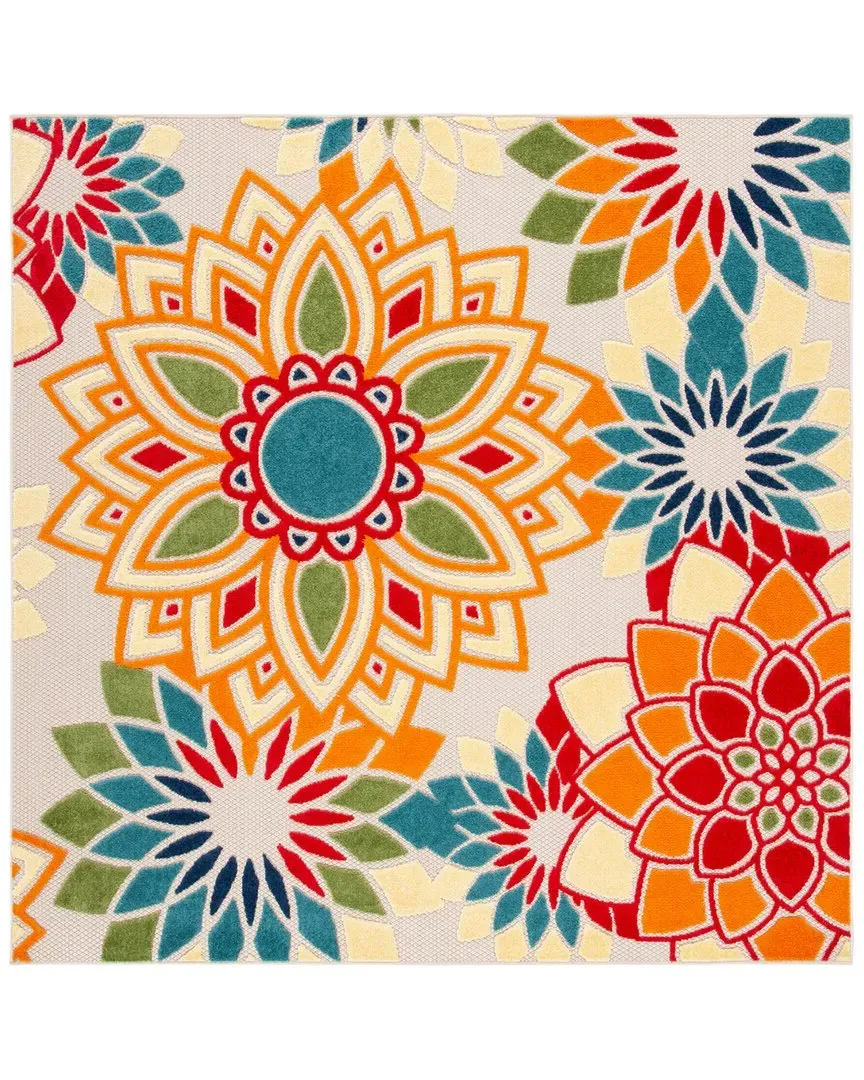 Cabana Indoor/Outdoor Rug - White, Polypropylene