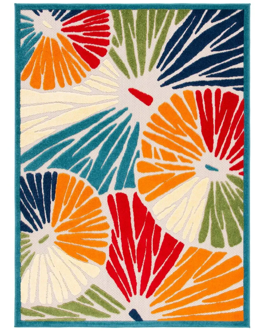 Cabana Indoor/Outdoor Rug - White, Polypropylene