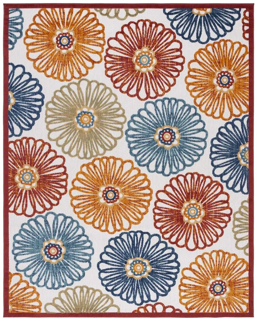 Cabana Indoor/Outdoor Rug - White, Polypropylene