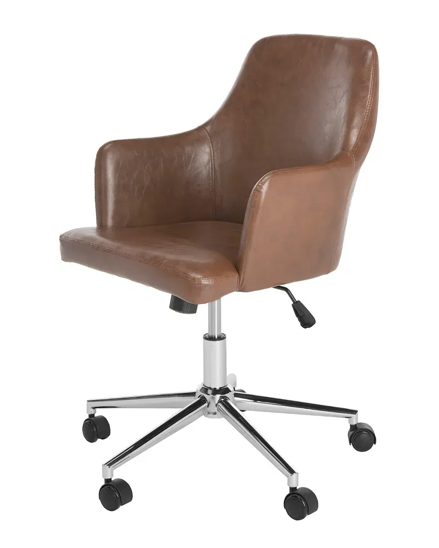 Cadence Swivel Office Chair - Brown, Iron image