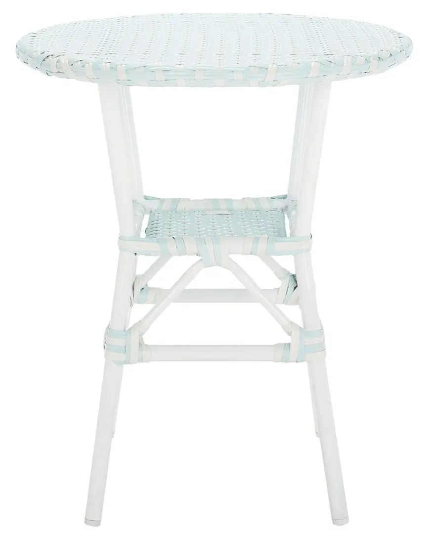California Bistro Table - Blue, PE Wicker image