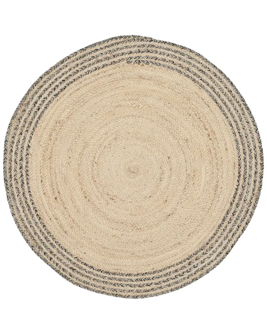Cape Cod Hand-Woven Rug - Grey, Jute
