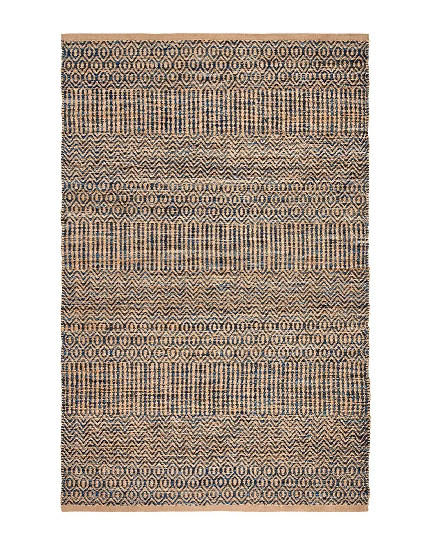 Cape Cod Hand-Woven Rug - Navy, Jute