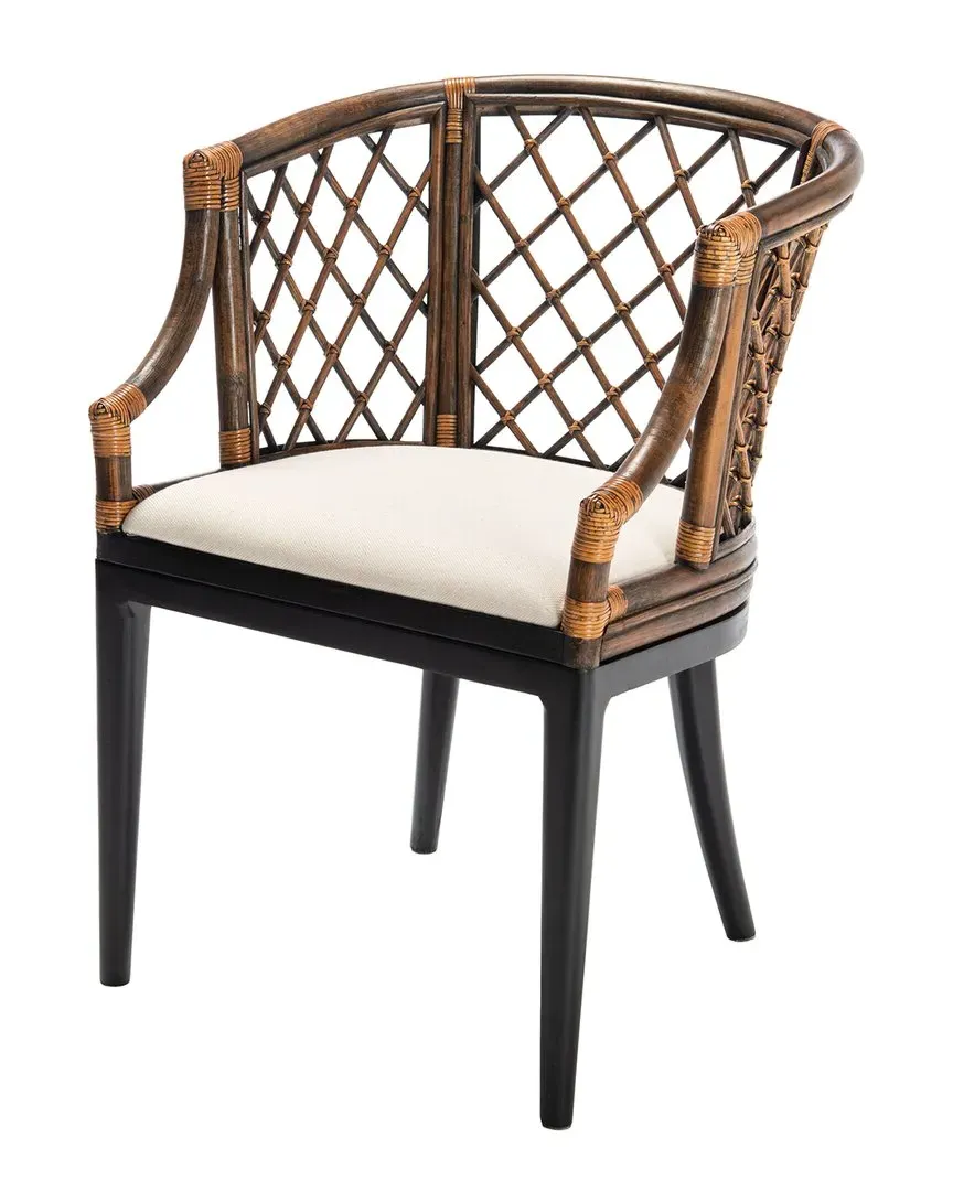 Carlotta Arm Chair - Brown, Rattan image