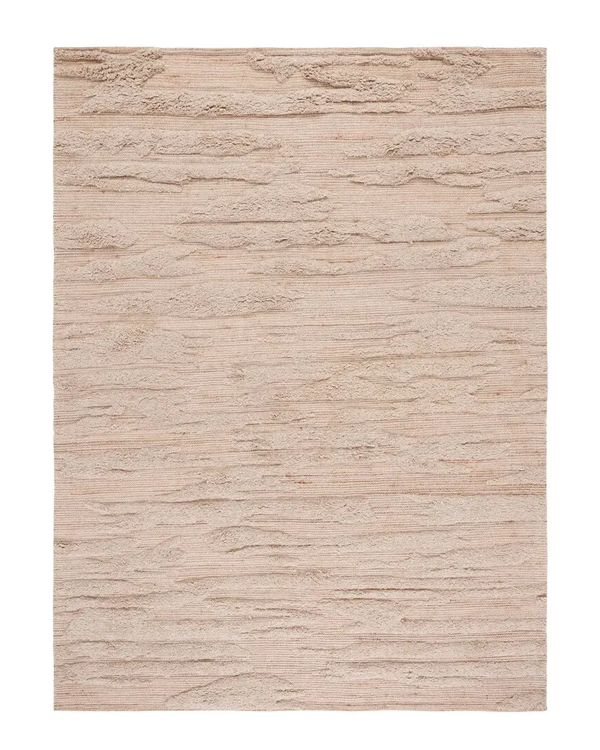 Casablanca Flat Weave Wool Rug - Natural image