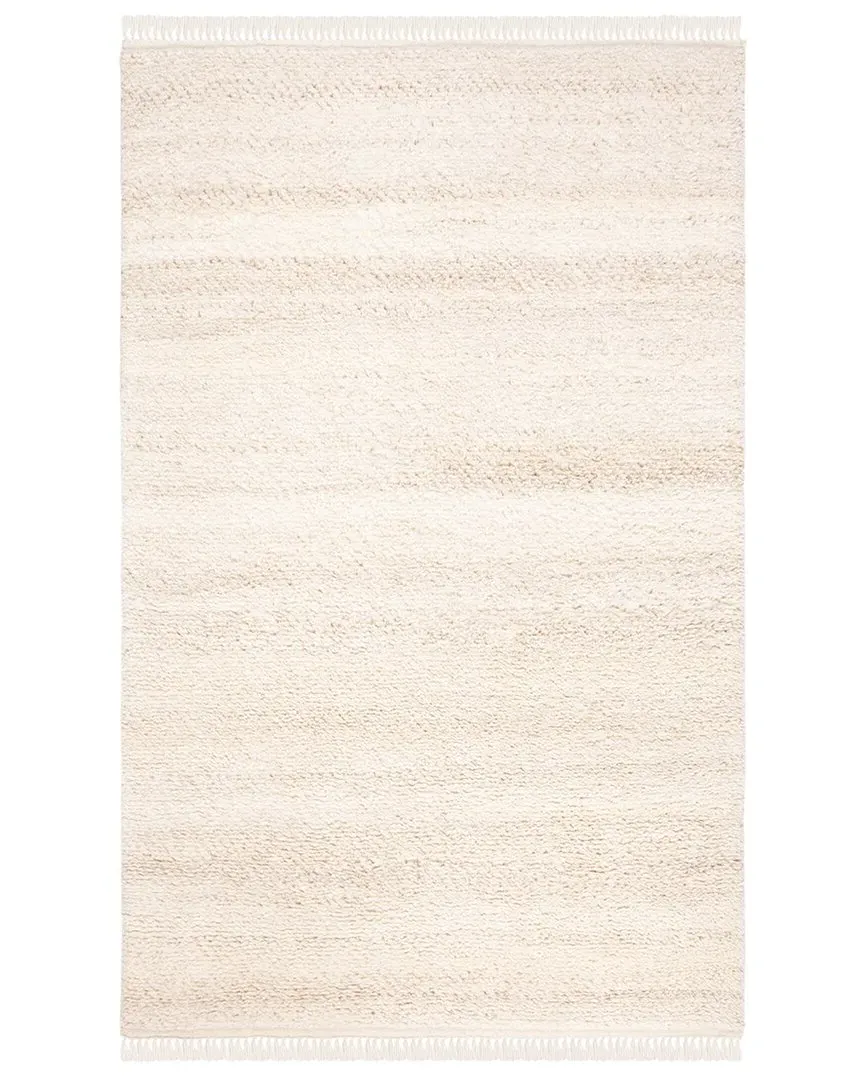 Casablanca Hand Knotted Rug - Beige, Wool