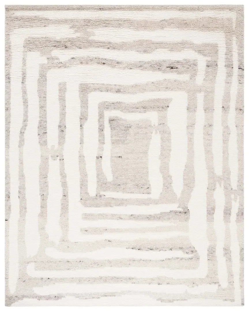 Casablanca Hand-Knotted Rug - Ivory, New Zealand Wool image