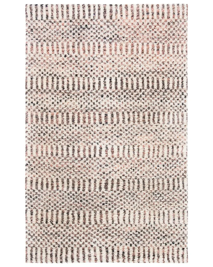 Casablanca Hand-Knotted Rug - Ivory, Wool-Blend