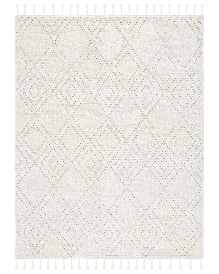 Casablanca Hand Loomed Rug - Ivory, Wool-Blend