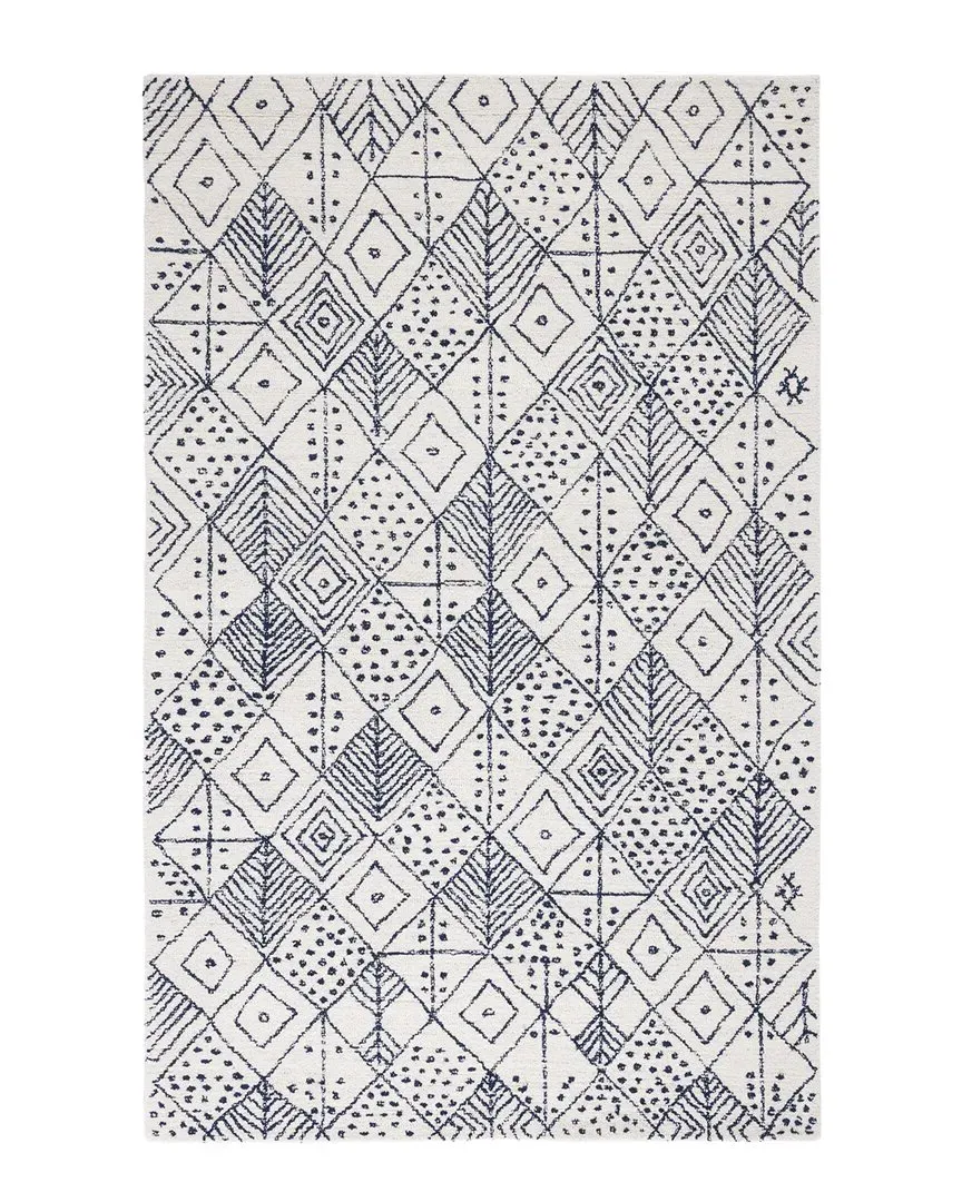 Casablanca Hand-Tufted Rug - Blue, Wool