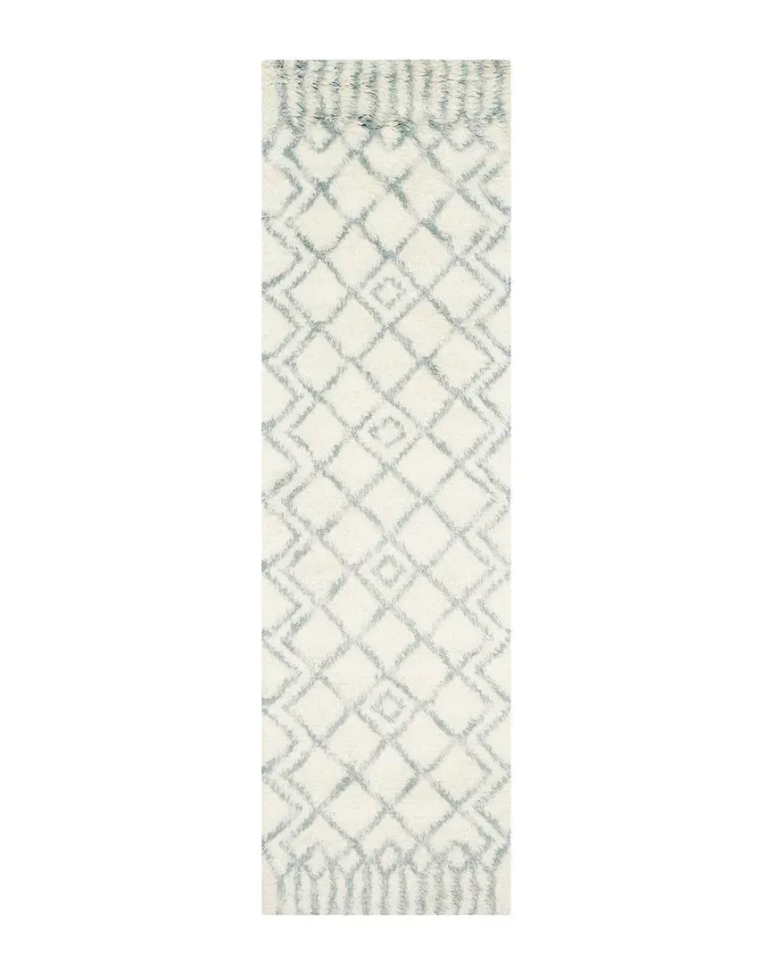 Casablanca Hand-Tufted Rug - Blue, Wool