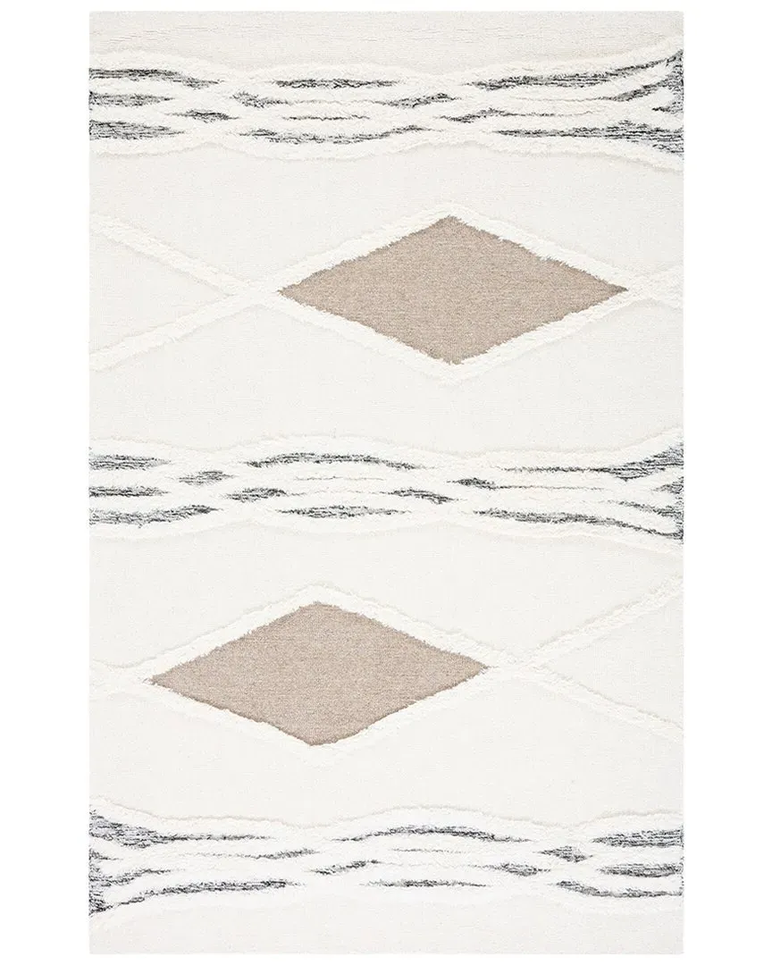 Casablanca Hand-Tufted Rug - Brown, Wool