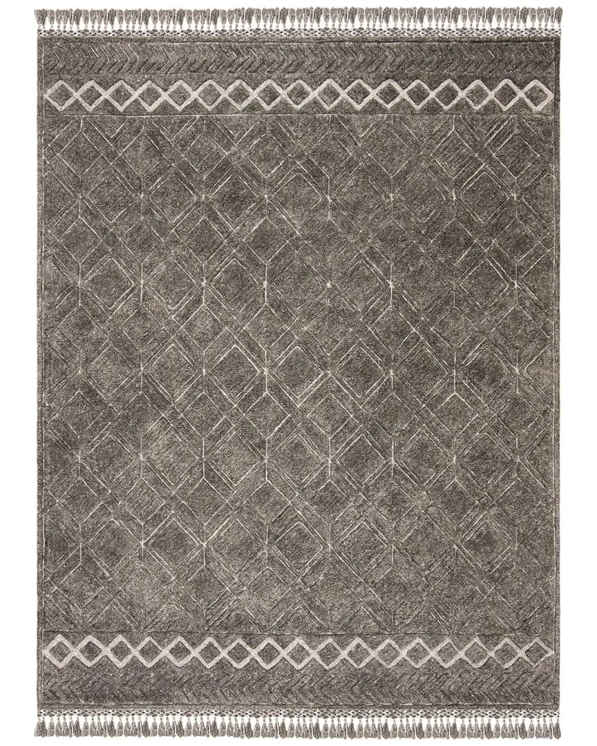 Casablanca Hand-Tufted Rug - Charcoal