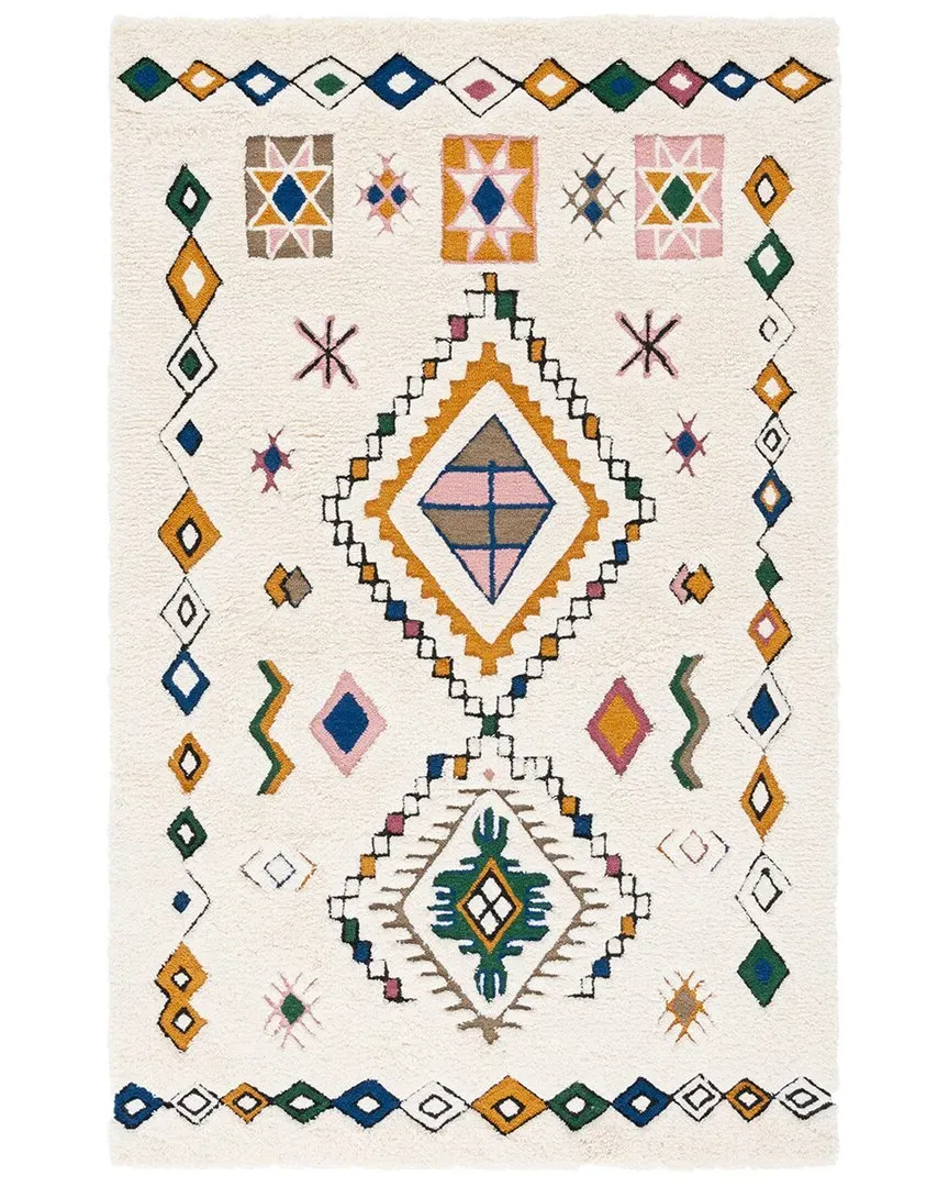 Casablanca Hand-Tufted Rug - Green, Wool