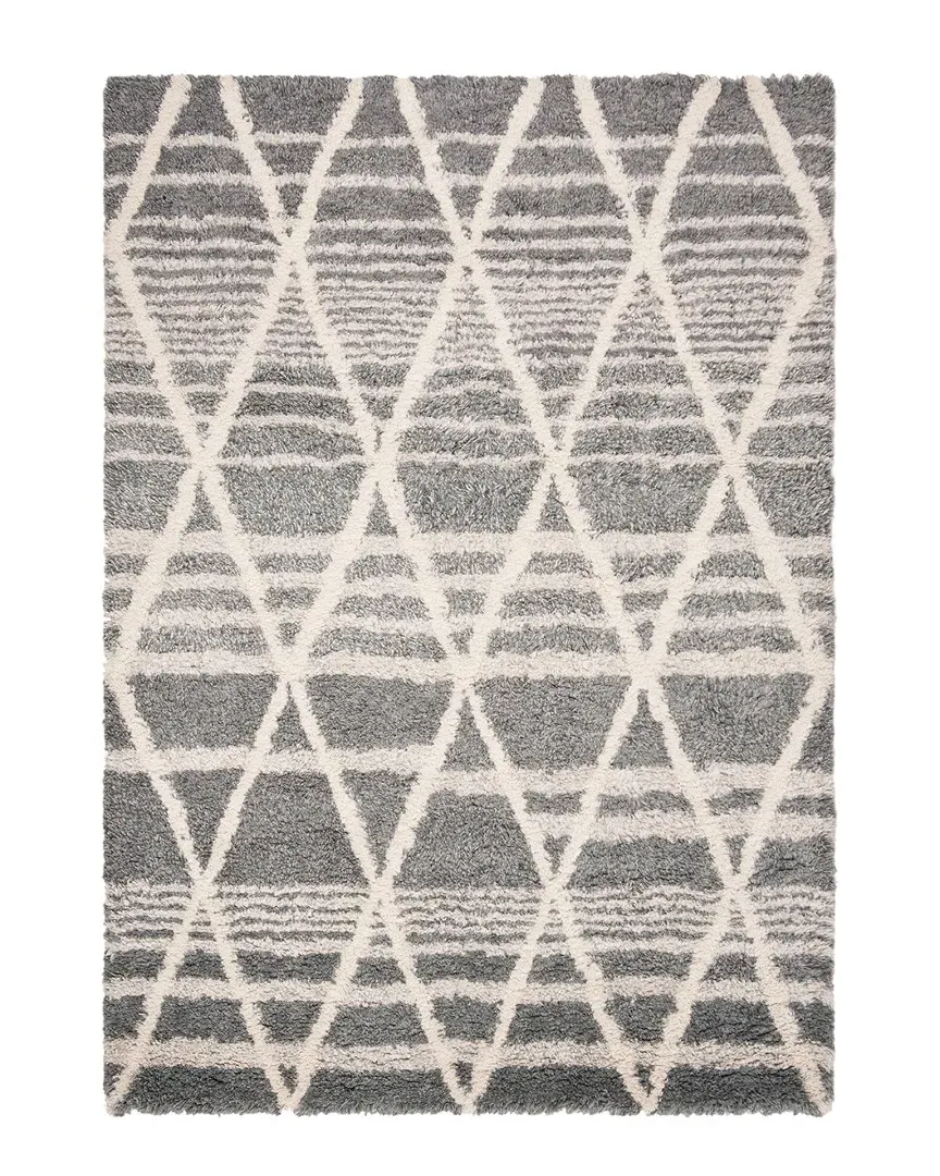 Casablanca Hand-Tufted Rug - Grey, Wool